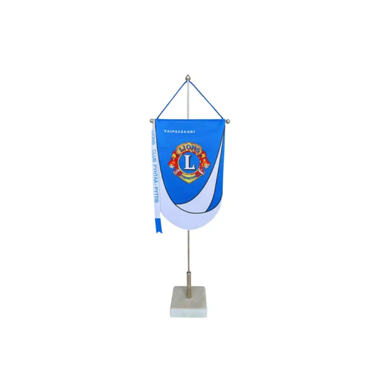 Lions viiri sinisellä designilla