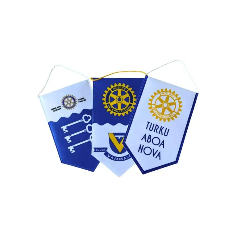 Rotary viirit sinisävyisinä