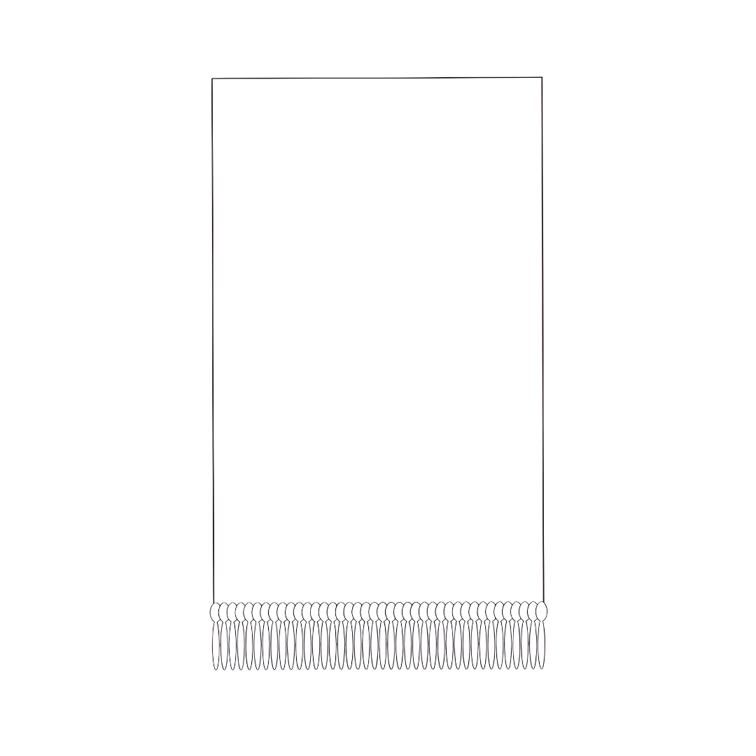 Yleisesti käytetty koko: leveys 12,5 cm, korkeus 21 cm