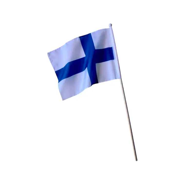 Suomen fanilippu kannattamiseen