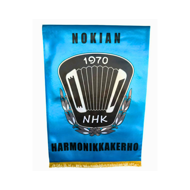 Nuottiteline standaari Nokian Harmonikkakerho