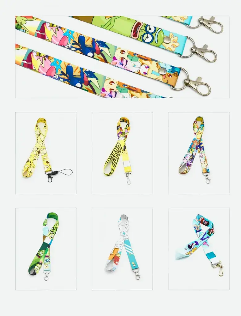 Full print -kaulanauhat räätälöidyllä designilla – taitolippu