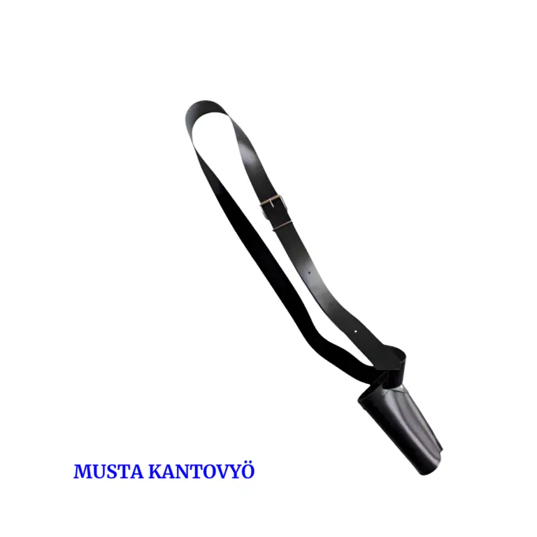 Musta kantovyö kantolipulle